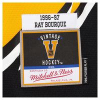 Boston Bruins Ray Bourque Gold Big & Tall 1996-97 Blue Line 2.0 Jersey