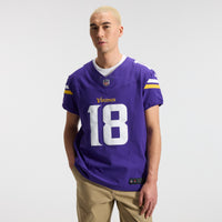 Minnesota Vikings Justin Jefferson Purple Team Elite Jersey