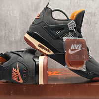 Mid Top Sneakers, Gray Black Colorway, Lace Up Design, Casual Gift for Sneaker Fans