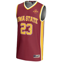 #23 Iowa State Cyclones Lightweight Basketball Jersey - Cardinal