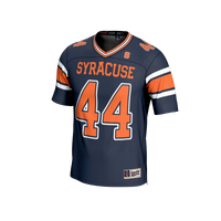 #44 Syracuse Orange Lightweight Collegiate Football Fashion Jersey - Navy