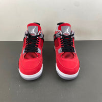 Mid Top Sneakers, Red Black Colorway, Lace Up Design, Casual Gift for Sneaker Fans