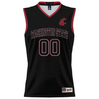 Washington State Cougars NIL Pick-A-Player Basketball Jersey - Black