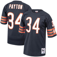 Chicago Bears 1985 Walter Payton Navy Authentic Throwback Retired Player Jersey
