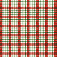 Festive Watercolor Tartan Gift Wrap, Red Green Plaid Christmas Wrapping Paper, Holiday Present Paper, Traditional Xmas Gift Wrapping Paper