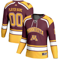Minnesota Golden Gophers NIL Pick-A-Player Hockey Jersey - Maroon