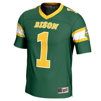 #1 NDSU Bison 2024 NCAA FCS Football National Champions Lightweight Fashion Jersey - Green