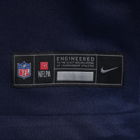 New England Patriots Elijah Ponder Navy Team Game Jersey