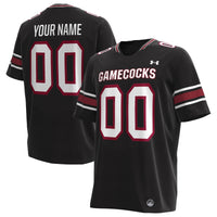 South Carolina Gamecocks Custom Replica Football Jersey - Black