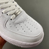 Low Top Sneakers, White Colorway, Snake Pattern, Lace Up Design, Casual Gift for Sneaker Fans