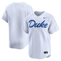 White Duke Blue Devils Baseball Limited Jersey
