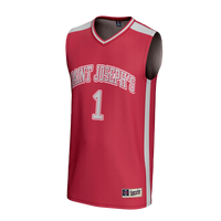 #1 Saint Joseph's Hawks Lightweight Collegiate Basketball Fashion Jersey - Crimson