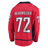 Washington Capitals Anthony Beauvillier Red Home Breakaway Jersey