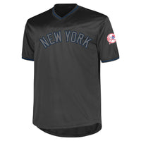 New York Yankees Charcoal Big & Tall Pop Fashion Jersey