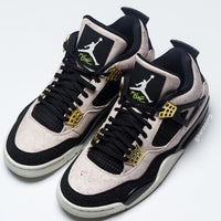 Sneakers, White Black Pink Gold Colorway, Lace Up Design, Casual Gift for Sneaker Fans