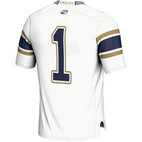 #1 Georgia Southern Eagles Endzone Football Jersey - White