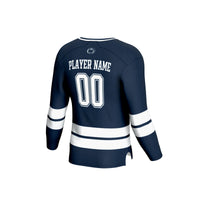 Penn State Nittany Lions NIL Pick-A-Player Ice Hockey Lightweight Fashion Jersey - Navy