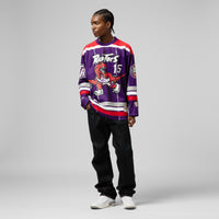 Vince Carter Purple Toronto Raptors Maxxed Out Fashion Hockey Jersey