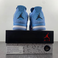 Retro Sneakers, Blue Colorway, Leather Footwear, Lace Up Design, Casual Gift for Sneaker Fans