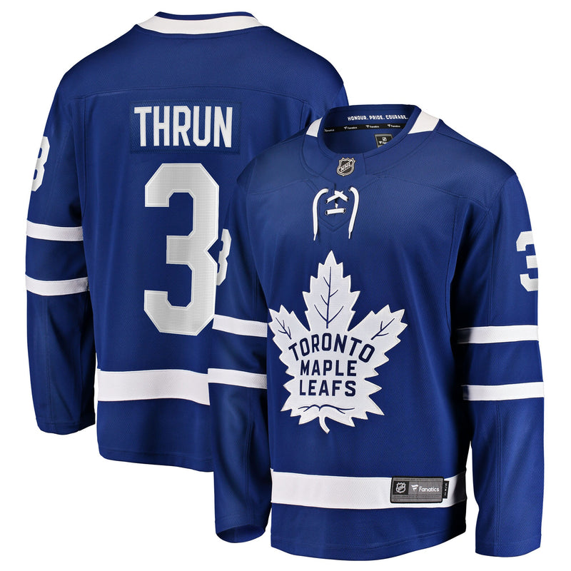 Toronto Maple Leafs Henry Thrun Blue Home Breakaway Jersey
