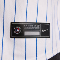 New York Mets Francisco Lindor White Home Limited Jersey