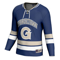 Georgetown Hoyas Spirit Hockey Jersey - Navy