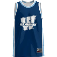 Washburn Ichabods Lightweight Basketball Jersey - Blue