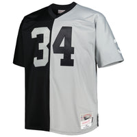 Las Vegas Raiders Bo Jackson Black/Silver Big & Tall Split Legacy Retired Player Replica Jersey