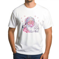 Bubblegum Pop Art Santa Shirt, Retro Disco Santa T-Shirt, Funky Disco Santa Graphic Tee, Humorous Christmas Holiday Shirt, Xmas Present for Her