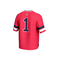 #1 Dayton Flyers Lightweight Collegiate Football Fashion Jersey - Red