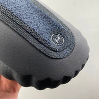 Slides, Blue Black Colorway, Slip On Design, Casual Gift for Shoe Lovers