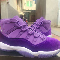High Top Sneakers, Purple Colorway, Lace Up Design, Casual Gift for Sneaker Fans