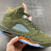 Sneakers, Army Green Colorway, Lace Up Design, Casual Gift for Sneaker Fans