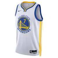 Golden State Warriors Association Edition Swingman Jersey - White - Kristaps Porziņģis