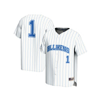 #1 Saint Louis Billikens Lightweight Baseball Fashion Jersey - White