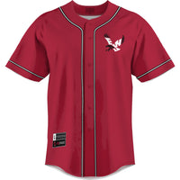 Eastern Washington Eagles Lightweight Baseball Jersey - Red
