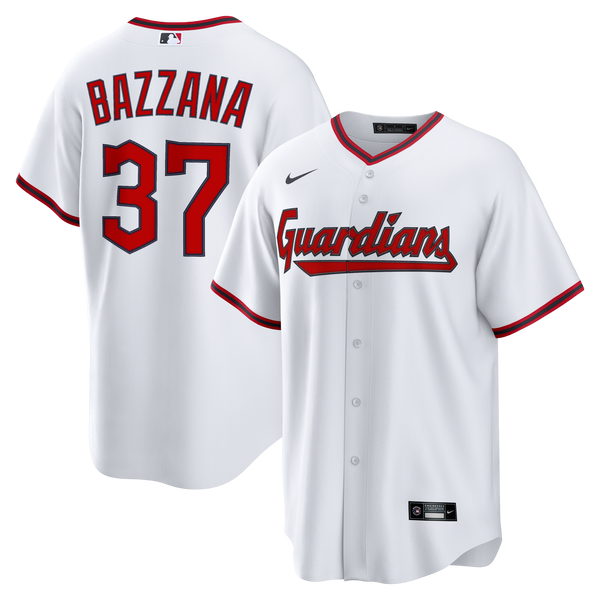 Cleveland Guardians Travis Bazzana White Home Replica Jersey