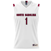 South Carolina Gamecocks Lightweight Basketball Alumni Jersey - White