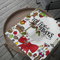 Whimsical Holiday Art Present Wrap, Retro Christmas Gift Wrapping Paper, Festive Seasonal Wrap Paper, Vintage Christmas Present Packaging