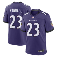 Baltimore Ravens Adam Randall Purple Team Game Jersey