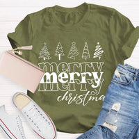 Festive Holiday Teacher Shirt, Christmas Tree Teacher T-Shirt, Adorable Winter Educator Tee, School Christmas Graphic Tee, Holiday Teacher Present