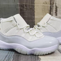 High Top Sneakers, Off White Gray Colorway, Lace Up Design, Casual Gift for Sneaker Fans