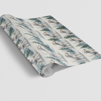 Watercolor Dog Wrapping Paper, Bedlington Terrier Wrapping Paper, Christmas Dog Wrapping Paper, Holiday Present Wrapping Paper