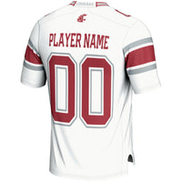 Washington State Cougars NIL Pick-A-Player Football Jersey - White