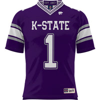 #1 Kansas State Wildcats Football Jersey - Purple