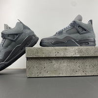 Mid Top Sneakers, Gray Black Colorway, Lace Up Design, Casual Gift for Sneaker Fans