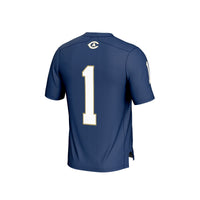 UC Davis Aggies Lightweight Collegiate Football Fashion Jersey - Navy