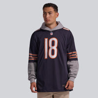 Chicago Bears Caleb Williams Navy Player Game Jersey