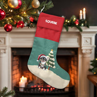 Adorable Dog Pet Holiday Stocking, Personalized Chihuahua Christmas Stocking, Custom Chihuahua Xmas Stocking, Puppy Lover Holiday Present Stocking