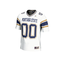 Montana State Bobcats Lightweight Football Fashion Jersey - White